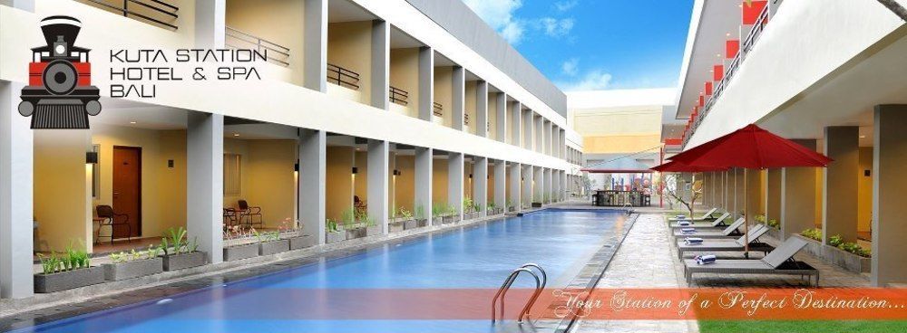 Kuta Station Hotel And Spa Bali Exteriér fotografie
